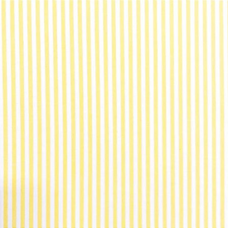 Tecido Tricoline Digital Fio Tinto Listrado Amarelo (0,55cmx1,50mt)