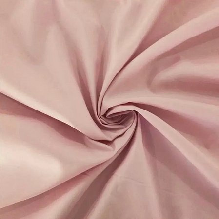 Tecido Tricoline Liso Rose 100% algodão (0,55cmx1,50mt)