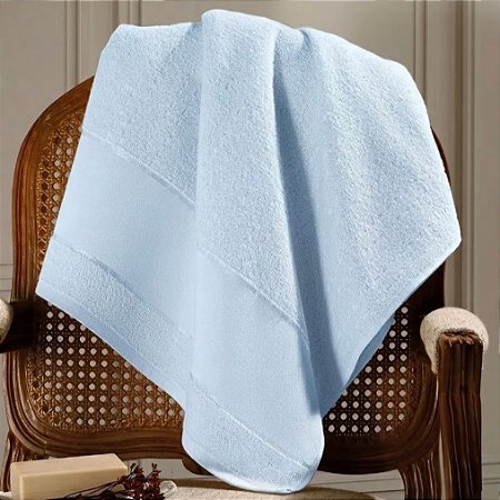 Toalha de Rosto Dohler Multiarte 100% algodão (50cmx80cm) Azul