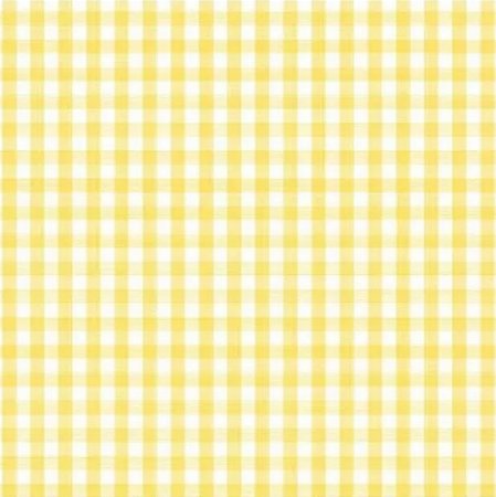 Tecido Tricoline Xadrez Fio Tinto Amarelo M (0,55cmx1,50mt)