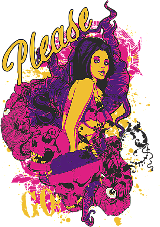 Estampas digital para camisetas