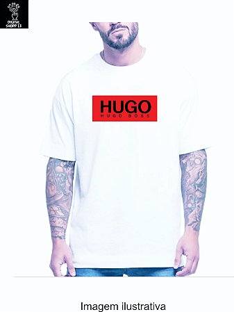 Camiseta masculina Hugo boss