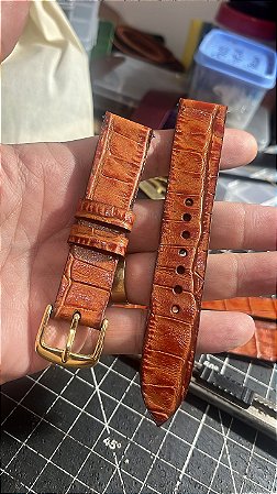 Pulseiras para Relógios - CROCO TERRACOTA