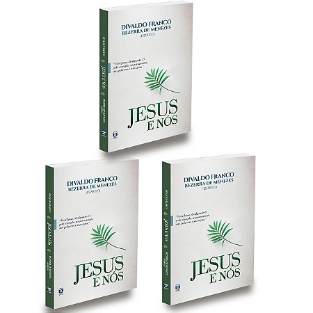 Kit Jesus e Nós - Capa Dura - 3 Livros - Divaldo Franco/Bezerra de Menezes