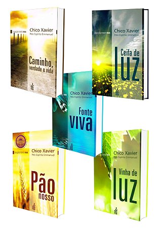 Coleção Fonte Viva 5 livros Bolso
