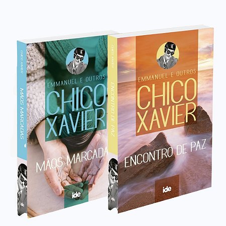 Kit Mensagens De Chico Xavier: Encontro De Paz E Mãos Marcadas | Ide Editora
