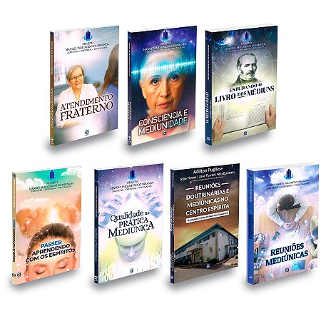 Kit  Projeto Manoel Philomeno de Miranda - 7 Livros