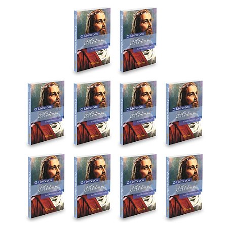 Kit 10 O Livro Dos Médiuns - 10 Livros