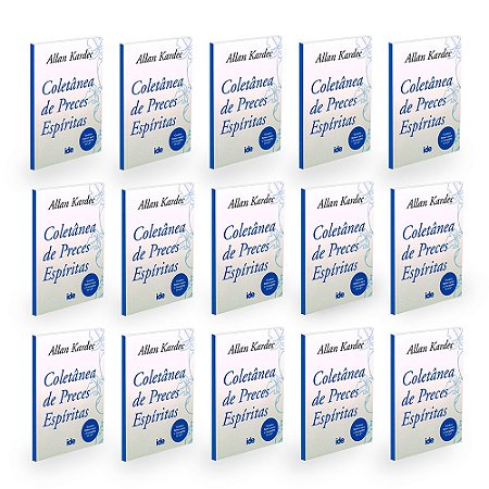 Kit 15 Coletânea de Preces Espíritas