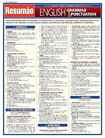 English Grammar & Punctuation - Colecao Resumao