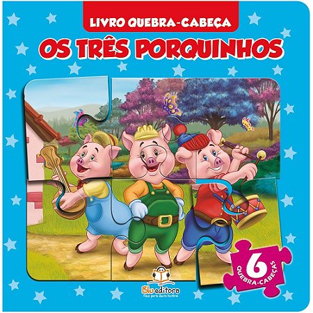Tres Porquinhos, os - Col. Livro Quebra-cabeca
