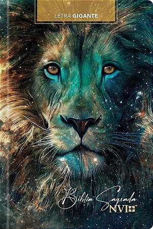 Biblia Sagrada Nvi - Letra Gigante - Leao Estrelas