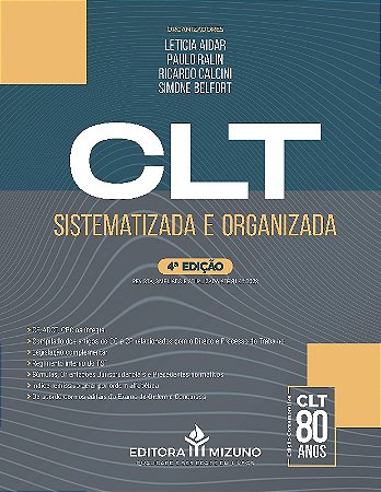 Clt Sistematizada e Organizada
