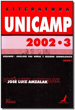 Literatura Unicamp 2002 e 2003-vol.1