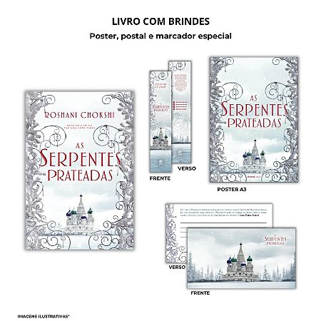 Serpentes Prateadas, As: + Marcador + Postal + Poster: Livro 2 da Serie os
