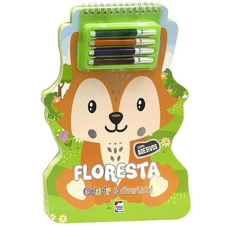 Colorir é Divertido! - Floresta