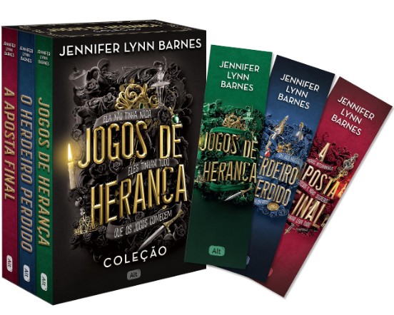 Box Jogos de Heranca Brindes (marcadores)