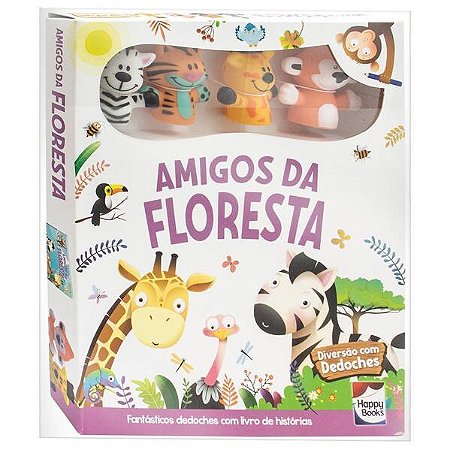 Diversao com Dedoches: Amigos da Floresta