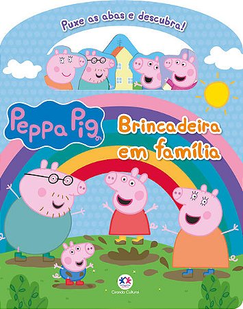 Puxe as Abas e Descubra! - Peppa Pig - Brincadeira em Familia