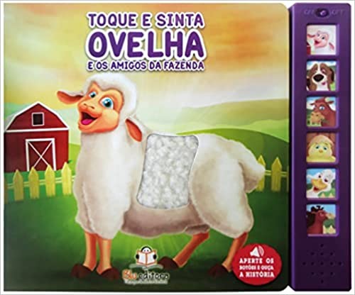 Livro Sonoro com Toque e Sinta: Ovelha