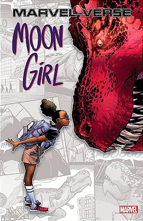 Menina da Lua e o Dinossauro Demônio
