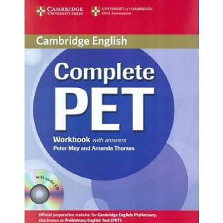 Complete Pet Workbook With Answers With Audio cd