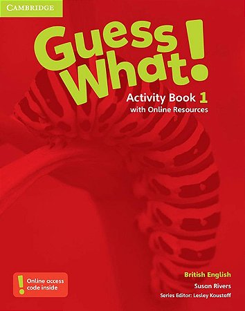 Guess What! Activity 1 Book With Online Resources