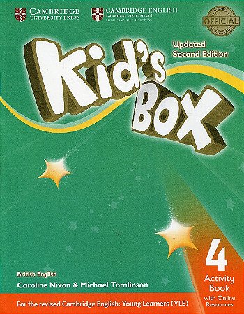 Kids Box 4 Ab Update W Online Resources 2ed