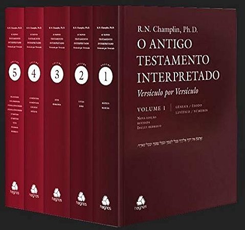 Antigo Testamento Interpretado 5 Vols