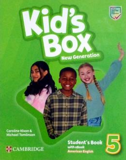 Kids Box New Generation 5 Students Book With Ebook American English