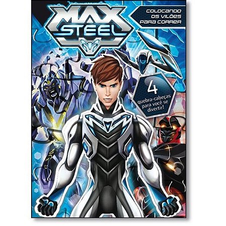 Quc-lic. Max Steel-colocando os Viloes para Correr