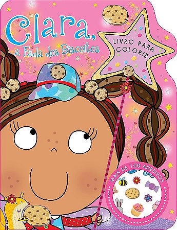 Ade-colorir - Clara, a Fada dos Biscoitos
