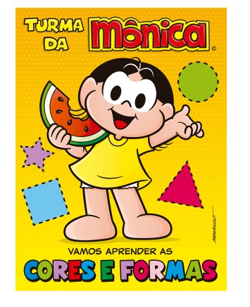 Turma da Monica: Vamos Aprender as Cores e Formas