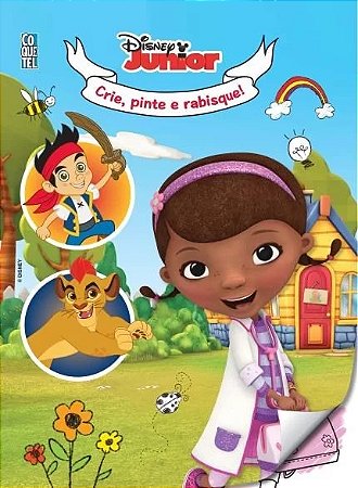 Disney Junior - Crie, Pinte e Rabisque!
