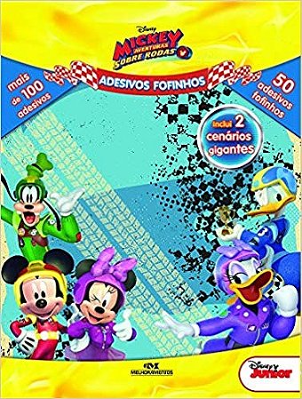 Mickey Aventuras sobre Rodas - Adesivos Fofinhos