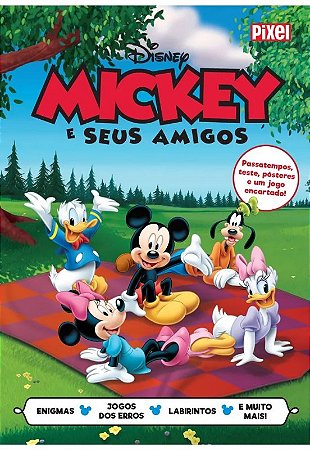 Mickey e Seus Amigos - (livrão)