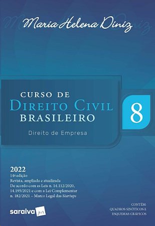 Curso de Direito Civil Brasileiro: Direito de Empresa -  Volume 8