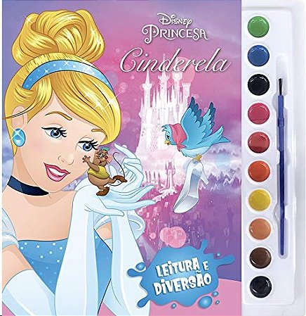 Disney - Aquarela - Cinderela - (0180)