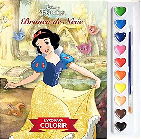 Disney Aquarela Branca de Neve