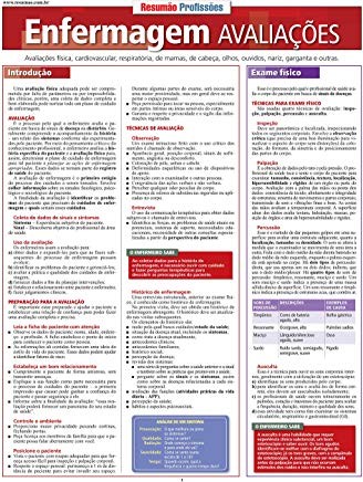 Enfermagem Avaliacoes