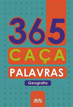 365 Caca-palavras - Geografia