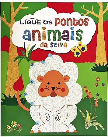 Ligue os Pontos: Animais da Selva