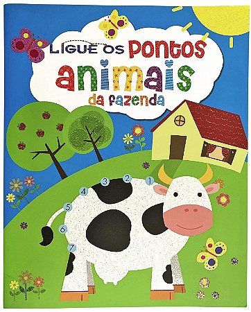 Ligue os Pontos: Animais da Fazenda