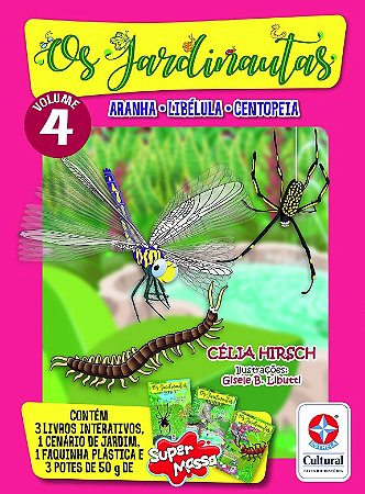 Jardinautas, Os: Tatuzinho, Centopeia, Aranha - Vol.4