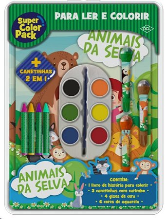 Super Color Pack: Animais da Selva
