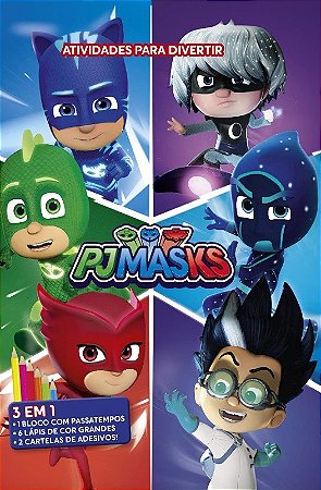 Pj Masks - Atividades para Divertir