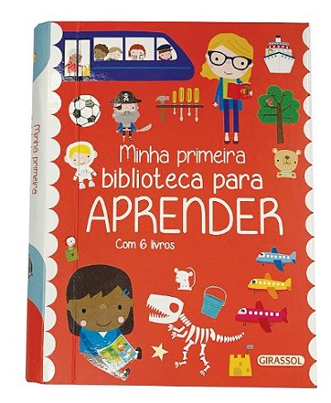 Minha Primeira Biblioteca para Aprender: com 6 Livros