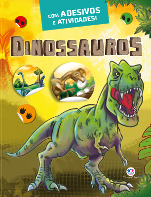 Dinossauros - com Adesivos e Atividades!