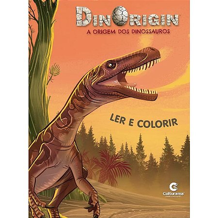 Ler e Colorir - Dinorigin