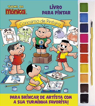 Livro para Pintar - Turma da Mônica